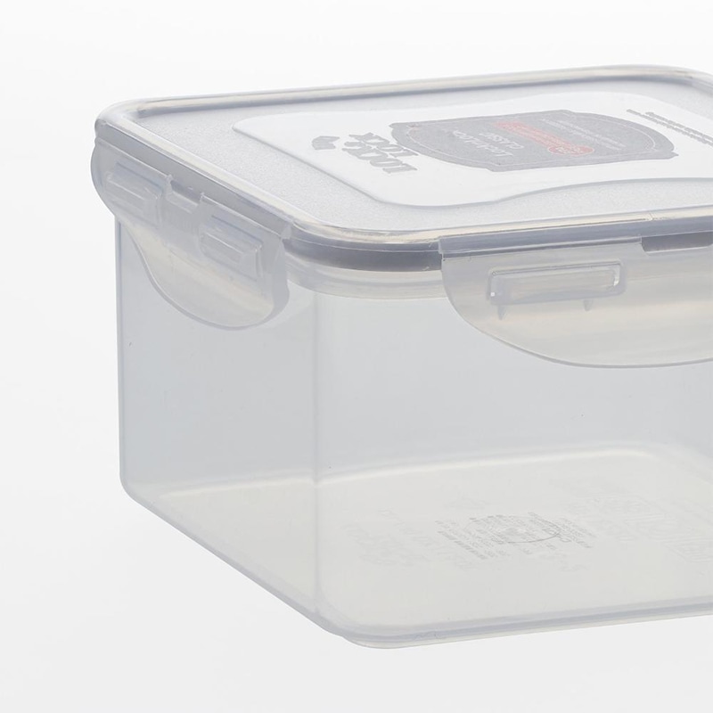 中山福 保存容器 ロック&ロック クラシック 1.2L グレー HPL822DG 1個(ご注文単位1個)【直送品】