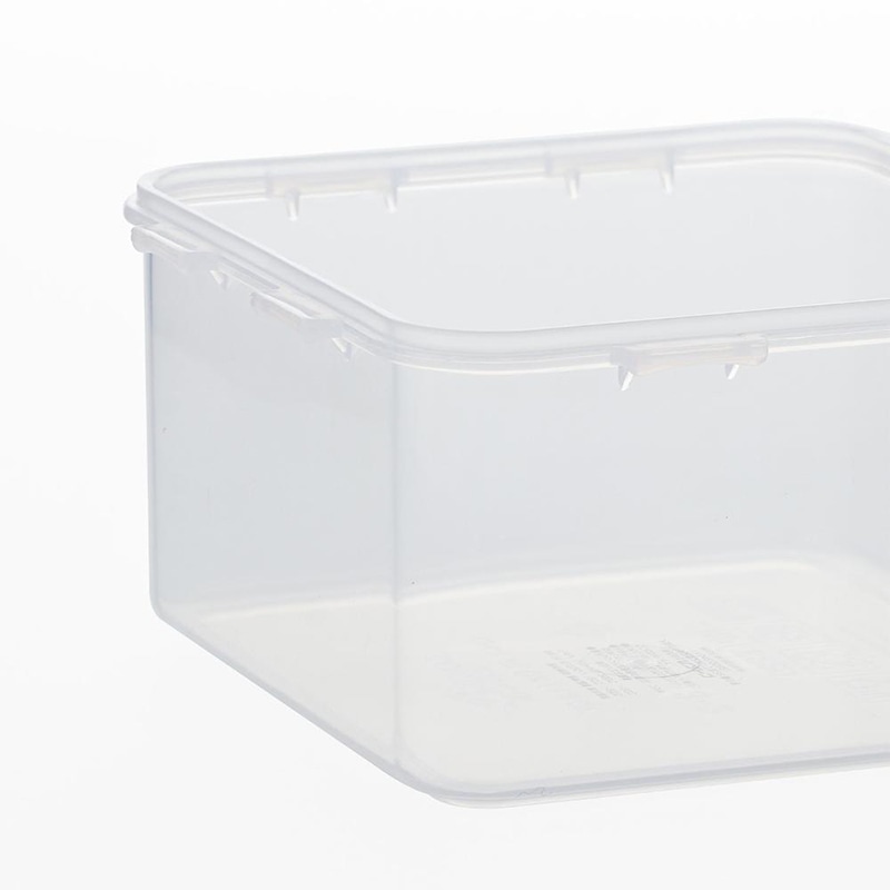 中山福 保存容器 ロック&ロック クラシック 1.2L グレー HPL822DG 1個(ご注文単位1個)【直送品】