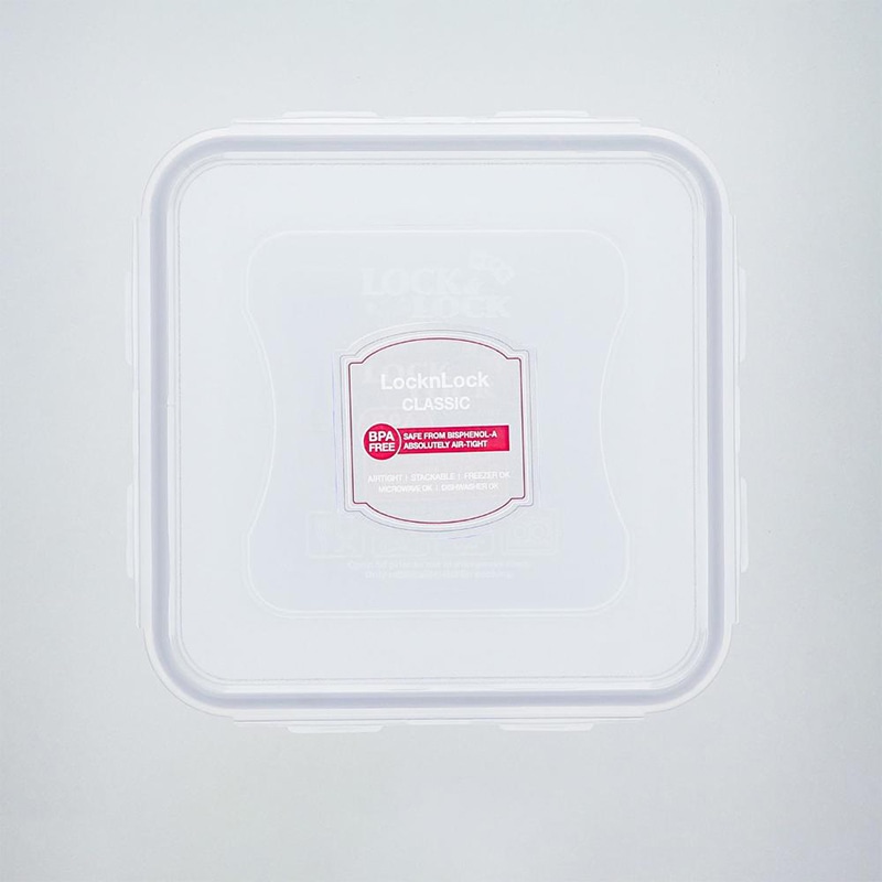 中山福 保存容器 ロック&ロック クラシック 1.2L グレー HPL822DG 1個(ご注文単位1個)【直送品】