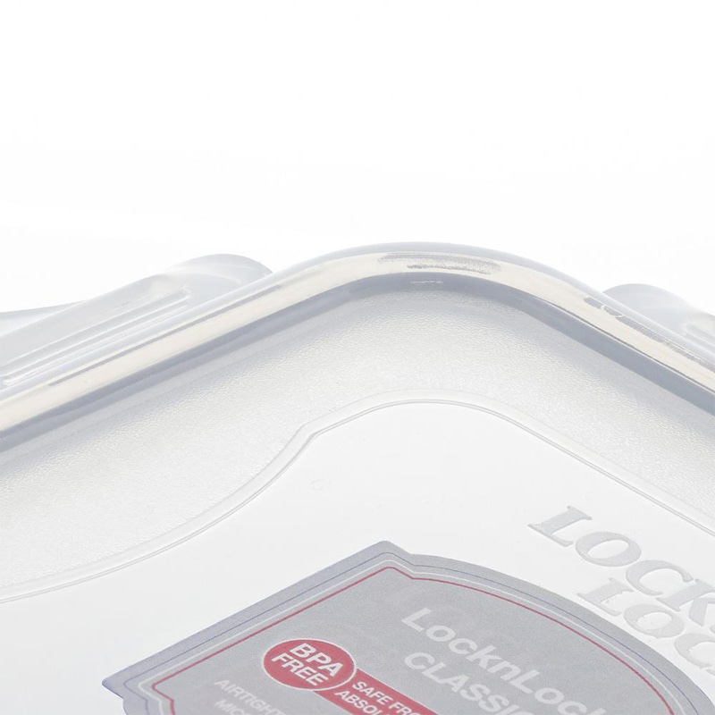 中山福 保存容器 ロック&ロック クラシック 1.2L グレー HPL822DG 1個(ご注文単位1個)【直送品】