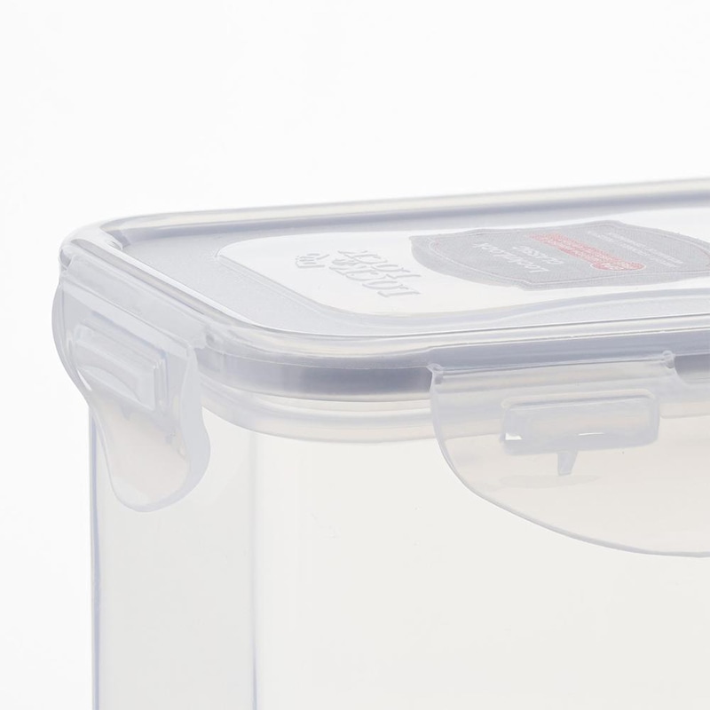 中山福 保存容器 ロック&ロック クラシック 2.0L グレー HPL819G 1個(ご注文単位1個)【直送品】