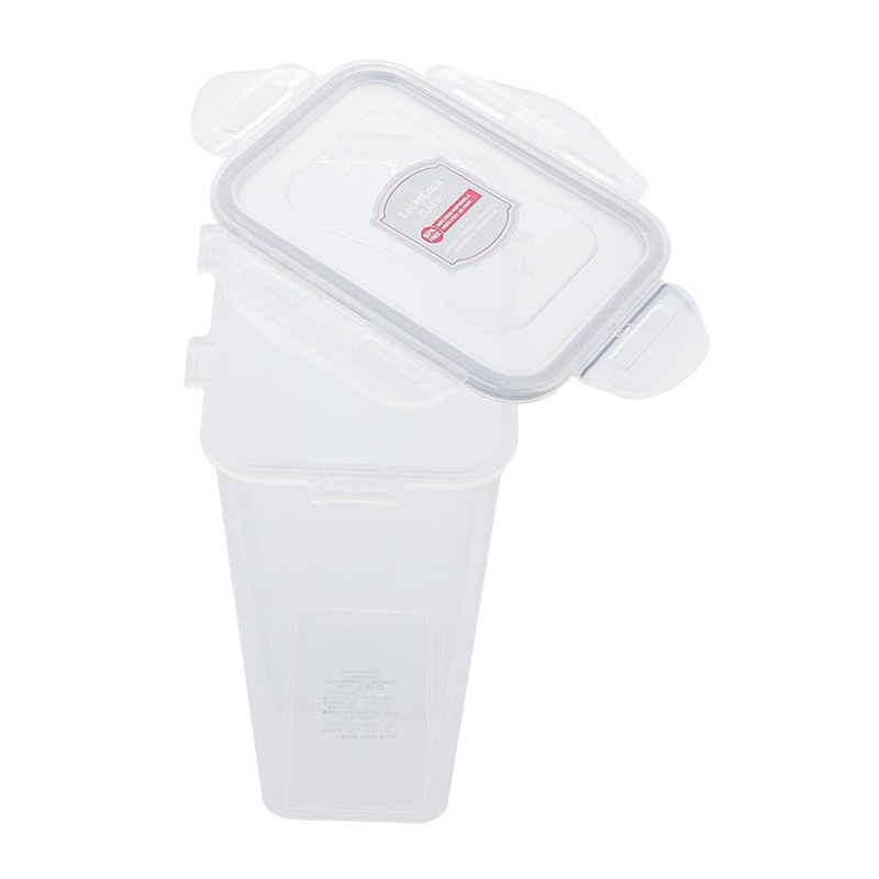 中山福 保存容器 ロック&ロック クラシック 2.0L グレー HPL819G 1個(ご注文単位1個)【直送品】