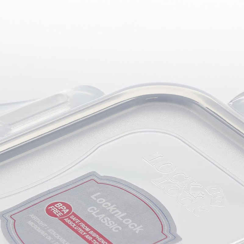 中山福 保存容器 ロック&ロック クラシック 2.0L グレー HPL819G 1個(ご注文単位1個)【直送品】