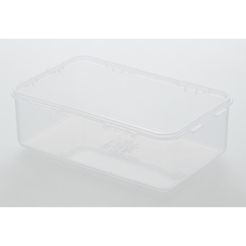 中山福 保存容器 ロック&ロック クラシック 1.0L グレー HPL817G 1個(ご注文単位1個)【直送品】