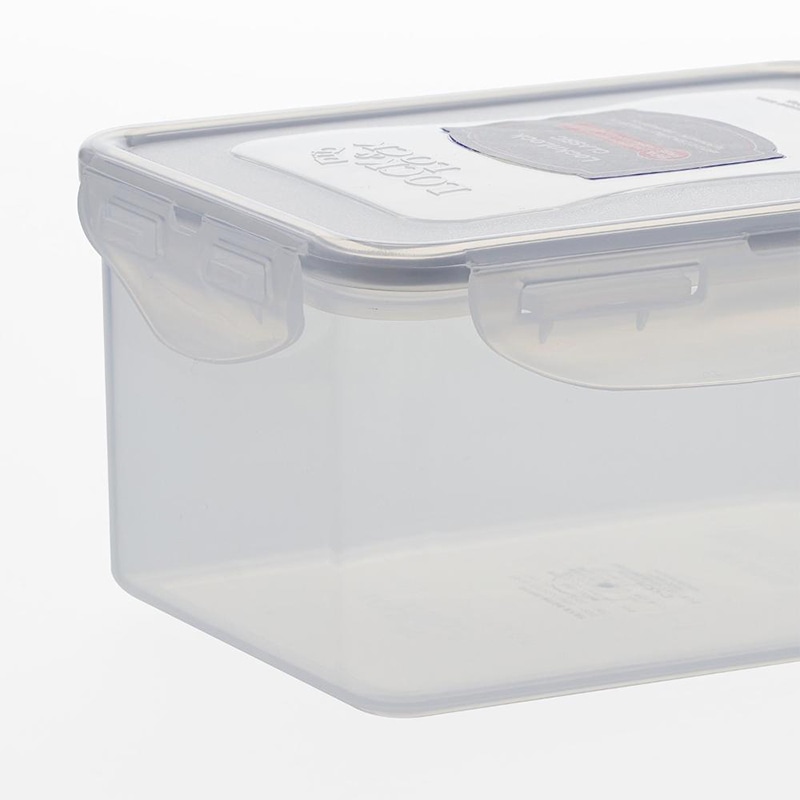 中山福 保存容器 ロック&ロック クラシック 1.1L グレー HPL815DG 1個(ご注文単位1個)【直送品】