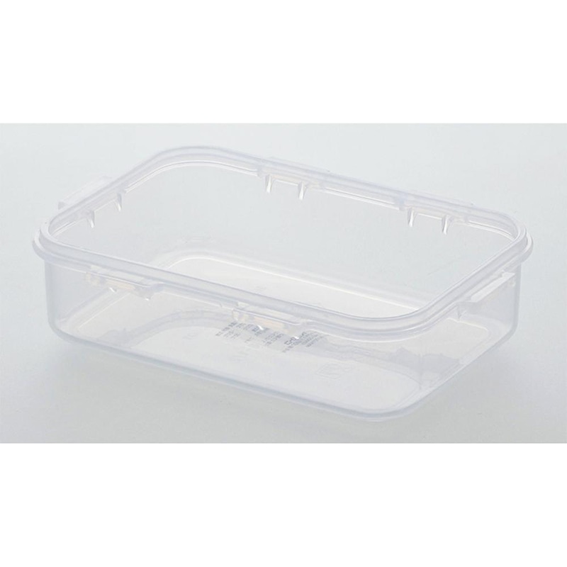 中山福 保存容器 ロック&ロック クラシック 360ml グレー HPL810G 1個(ご注文単位1個)【直送品】