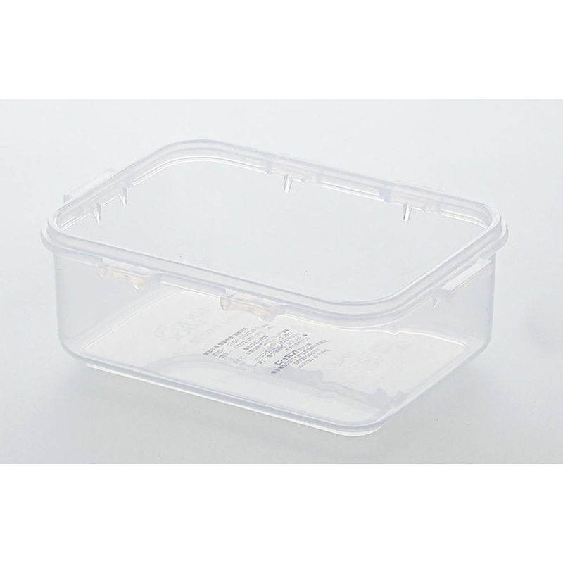 中山福 保存容器 ロック＆ロック クラシック 350ml グレー HPL806G 1個（ご注文単位1個）【直送品】