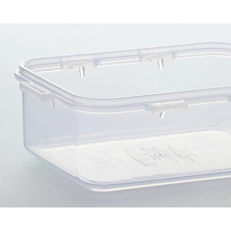 中山福 保存容器 ロック＆ロック クラシック 350ml グレー HPL806G 1個（ご注文単位1個）【直送品】