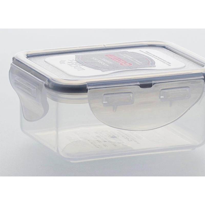 中山福 保存容器 ロック&ロック クラシック 180ml グレー HPL805G 1個(ご注文単位1個)【直送品】