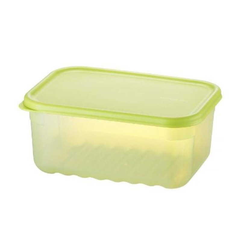 中山福 保存容器 ロック＆ロック キープフレッシュ 1.5L グリーン HLE5400NCR 1個（ご注文単位1個）【直送品】