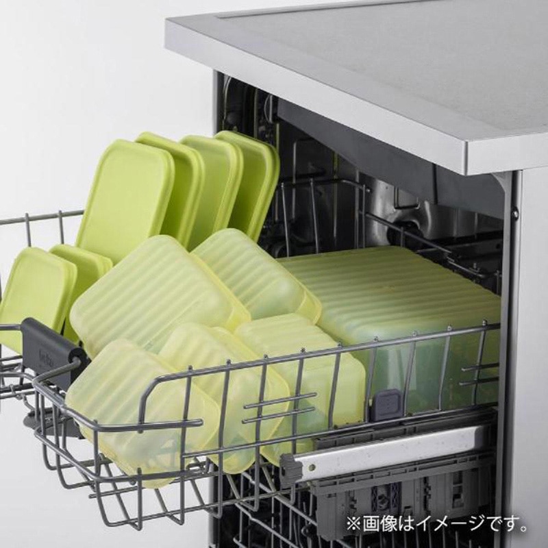 中山福 保存容器 ロック&ロック キープフレッシュ 1.5L グリーン HLE5400NCR 1個(ご注文単位1個)【直送品】