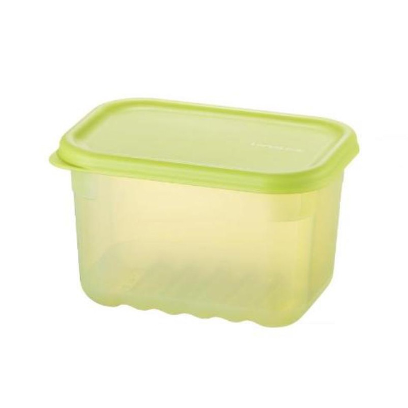 中山福 保存容器 ロック＆ロック キープフレッシュ 640ml グリーン HLE5200NCR 1個（ご注文単位1個）【直送品】