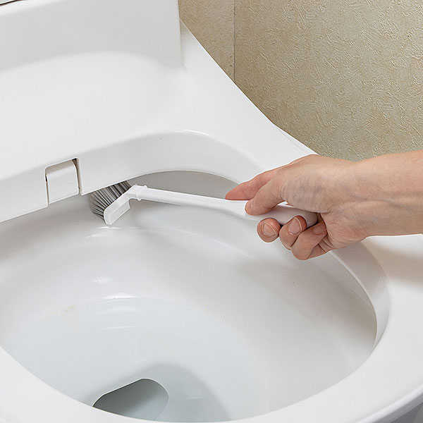 まめいた チャチャッと小そうじ トイレブラシ ケース付 TS-312 1個(ご注文単位1個)【直送品】