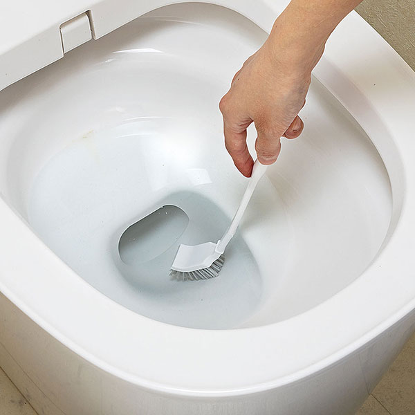 まめいた チャチャッと小そうじ トイレブラシ ケース付 TS-312 1個(ご注文単位1個)【直送品】