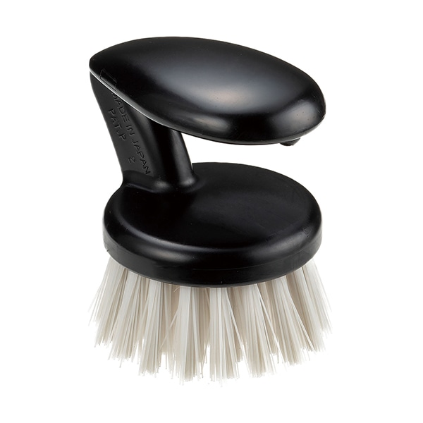 まめいた ブラシ MK ざる・まな板洗い ブラック KB-477BK 1個（ご注文単位1個）【直送品】