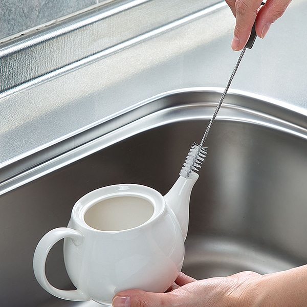 まめいた ブラシ MK 注ぎ口洗い ブラック KB-478BK 1個（ご注文単位1個）【直送品】