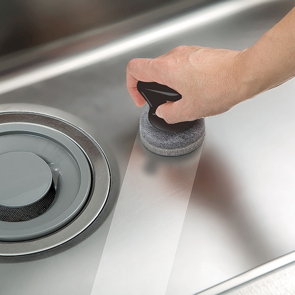 まめいた キッチンブラシ MK シンク洗い ブラック KB-471BK 1個(ご注文単位1個)【直送品】