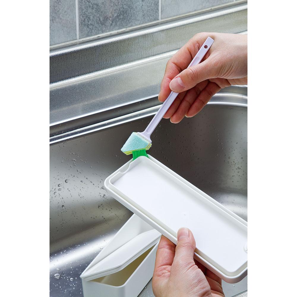 まめいた ブラシ みぞ洗い ステック KB-602 1個(ご注文単位1個)【直送品】