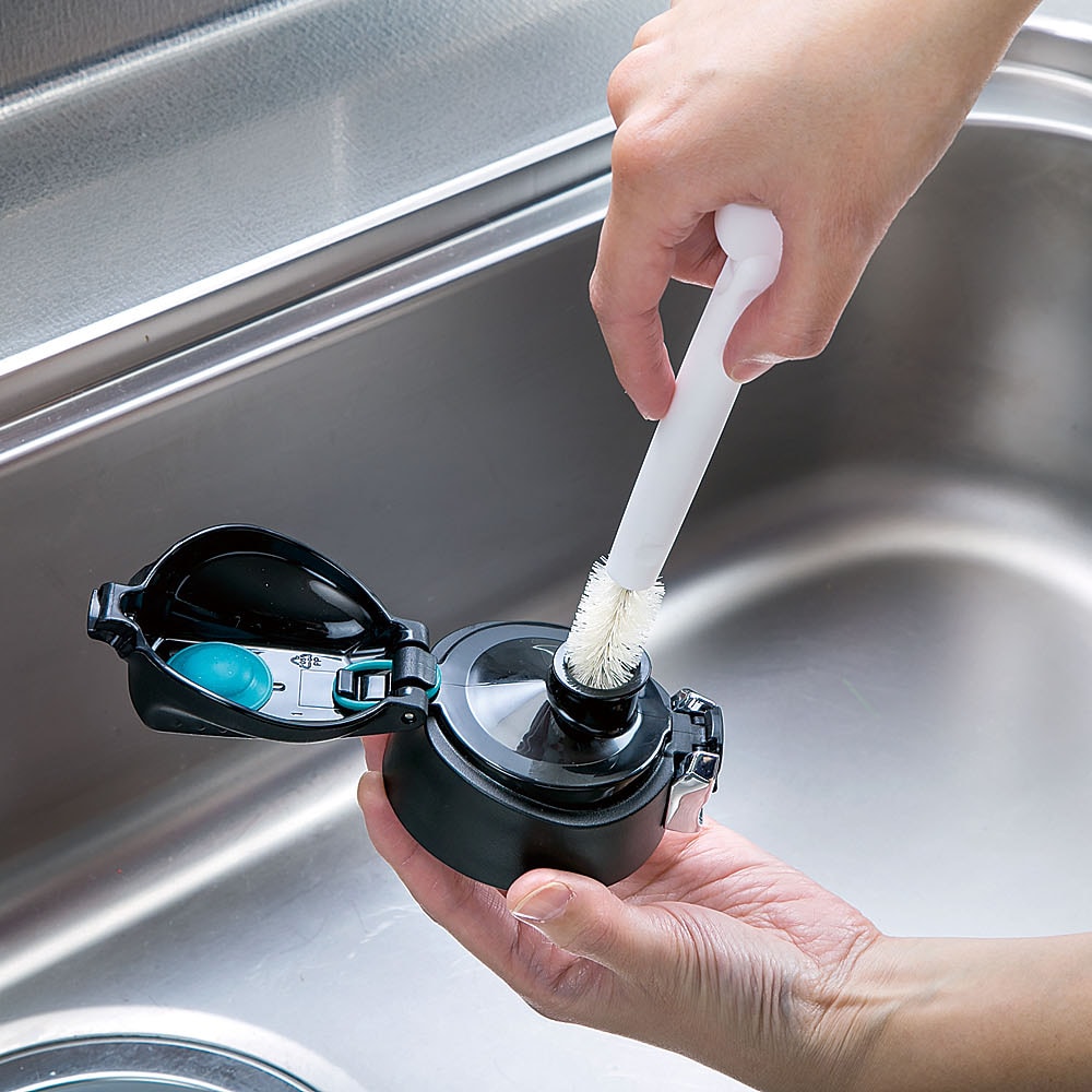 まめいた ボトルウォッシュ ブラシ みぞ洗いブラシ KB-606 1個(ご注文単位1個)【直送品】