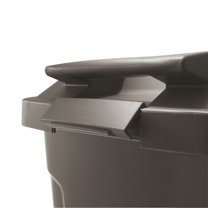 アスベル ハンドル付きペール 45L ブラウン A6726 1個(ご注文単位1個)【直送品】