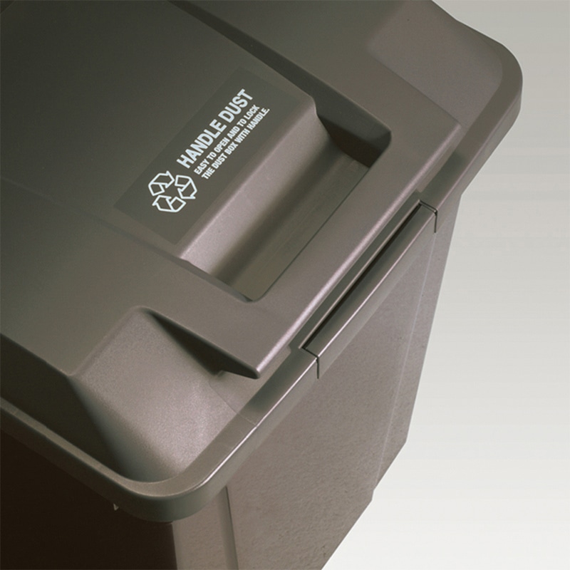 アスベル ハンドル付きペール 70L ブラウン A6727 1個(ご注文単位1個)【直送品】