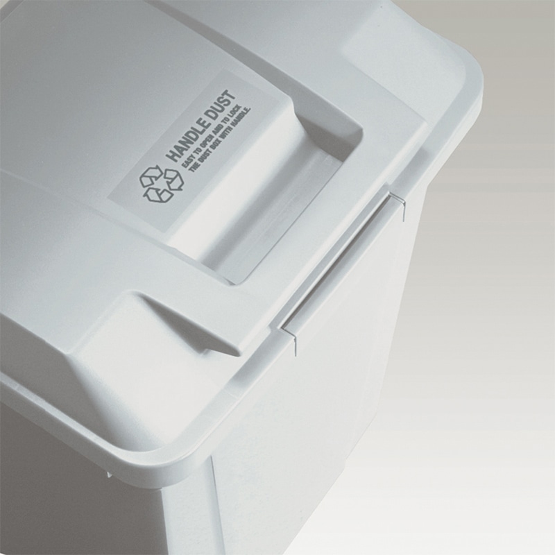 アスベル ハンドル付きペール 70L ホワイト A6727 1個(ご注文単位1個)【直送品】