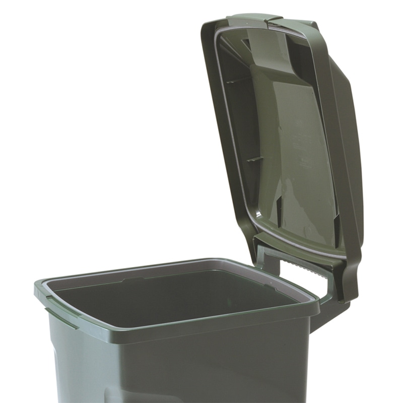 アスベル ハンドル付きペール キャスター付 90L グリーン A6728 1個(ご注文単位1個)【直送品】