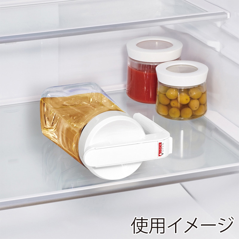 アスベル 冷水筒 耐熱 ドリンク・ビオ 1.6L ホワイト S1600WL A8046 1個(ご注文単位1個)【直送品】