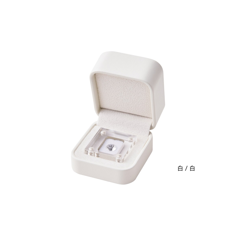 トップウェル L8 ルース プロポーズケース ホワイト/1個（ご注文単位12個）【直送品】