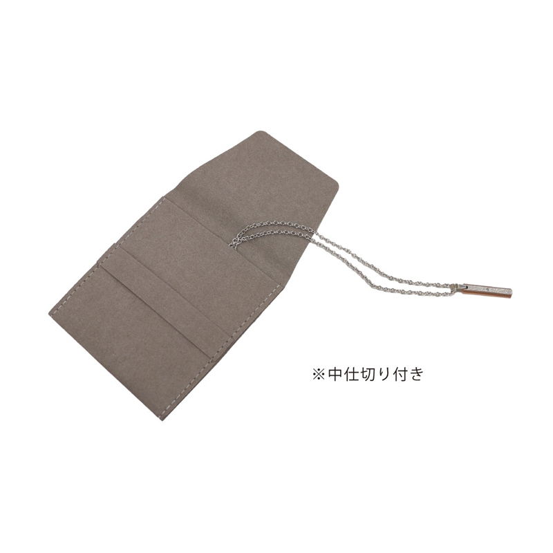 トップウェル A95 クラシックポーチ Lグレー/1個（ご注文単位50個）【直送品】