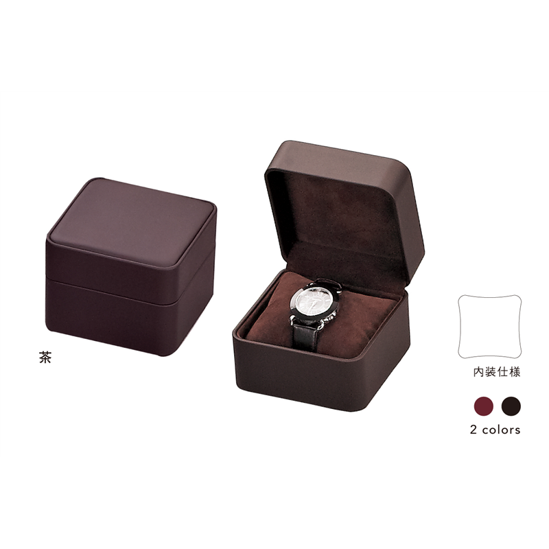 トップウェル W360 ウォッチコレクション クッションタイプ ブラウン/1個（ご注文単位12個）【直送品】