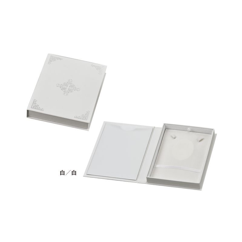 トップウェル NA58 ブック型パールケース 白白/1個（ご注文単位6個）【直送品】