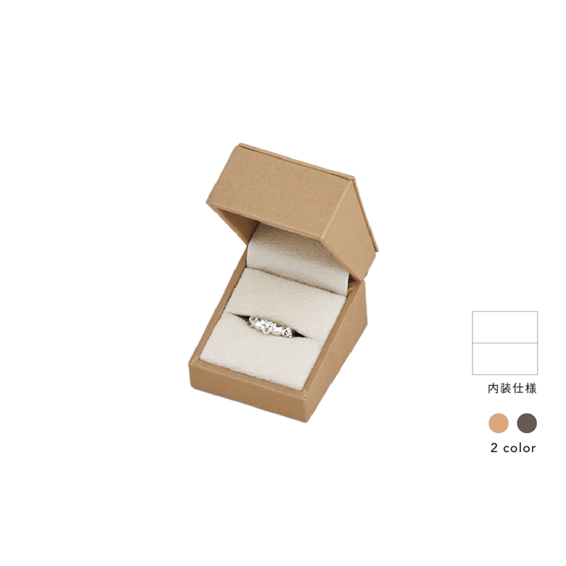 トップウェル R27 ステラコレクション リングケース ベージュ/1個（ご注文単位12個）【直送品】