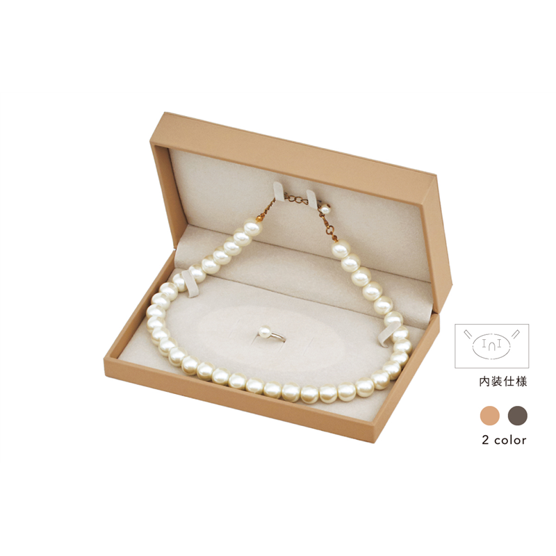 トップウェル NER-207T ステラコレクション イアリング ベージュ/1個（ご注文単位6個）【直送品】