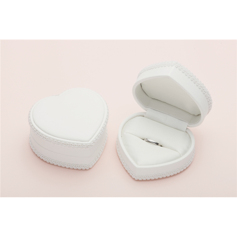 トップウェル KR250B ブライダルコレクション リングケース ホワイト/1個（ご注文単位12個）【直送品】