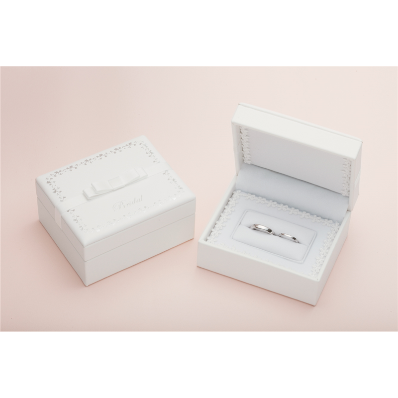 トップウェル KR230 ブライダルコレクションペアリングケース ホワイト/1個（ご注文単位12個）【直送品】