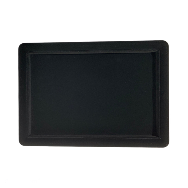 トップウェル No.9721 高級接客トレイ L ブラック/1個（ご注文単位1個）【直送品】