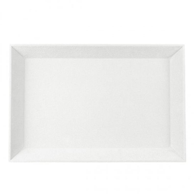 トップウェル No.1902 接客トレイ L ホワイト/1個（ご注文単位1個）【直送品】