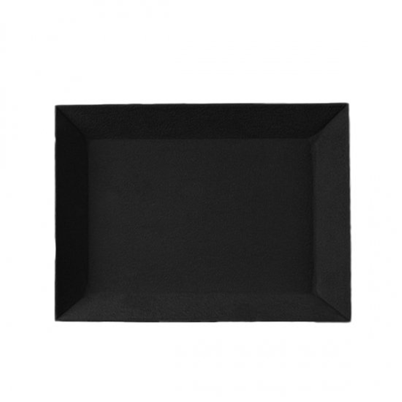 トップウェル No.1903 接客トレイ S ブラック/1個（ご注文単位1個）【直送品】