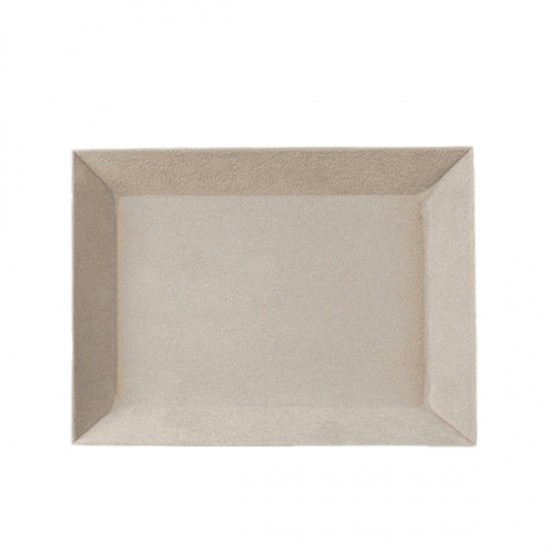 トップウェル No.1903 接客トレイ S ライトグレー/1個（ご注文単位1個）【直送品】