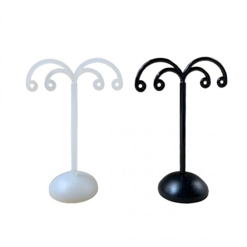 トップウェル No.1785L EH9ピアス ディス プレイL ホワイト/1個（ご注文単位1個）【直送品】