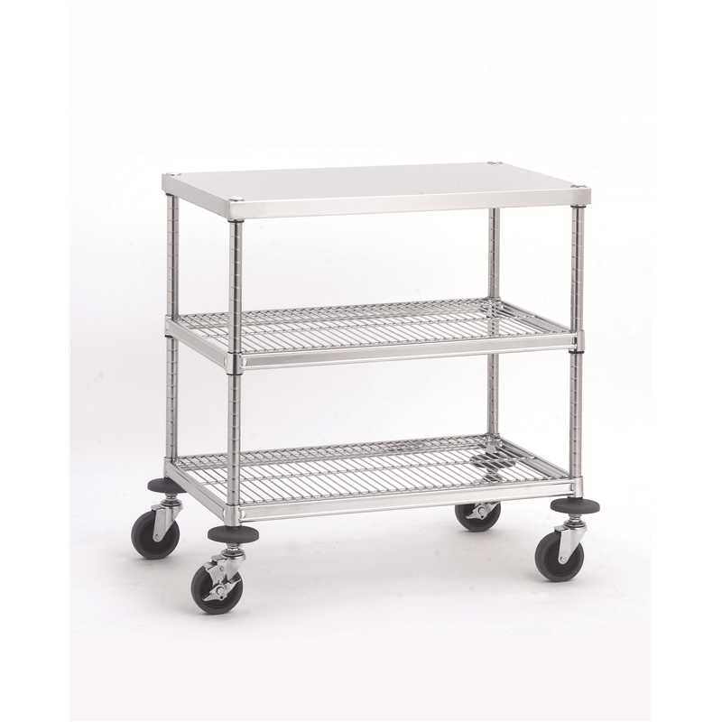 キャニオン W3型ワゴン ALLステンレス(SUS304)仕様 W3C-A6112 1台（ご注文単位1台）【直送品】