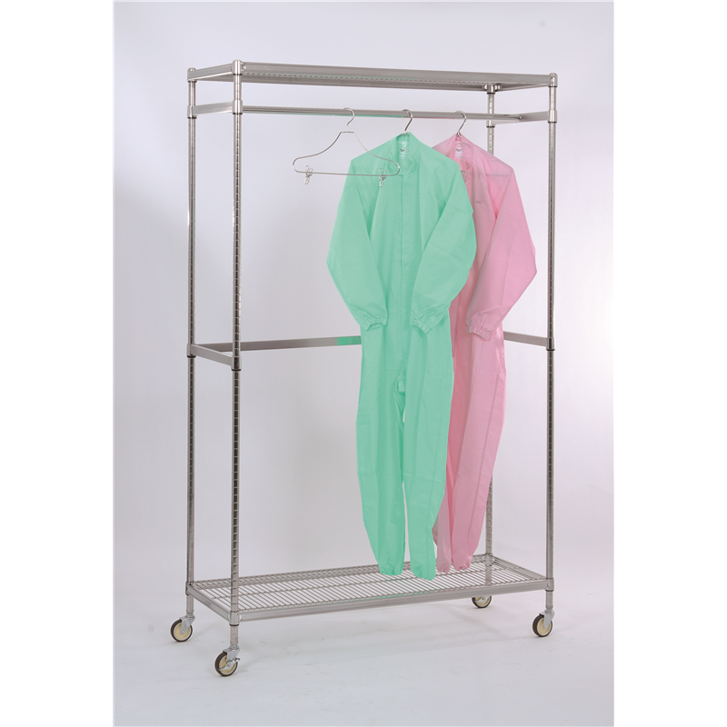 キャニオン ステンレスハンガーラック キャスター付 SHR-2672C 1台（ご注文単位1台）【直送品】