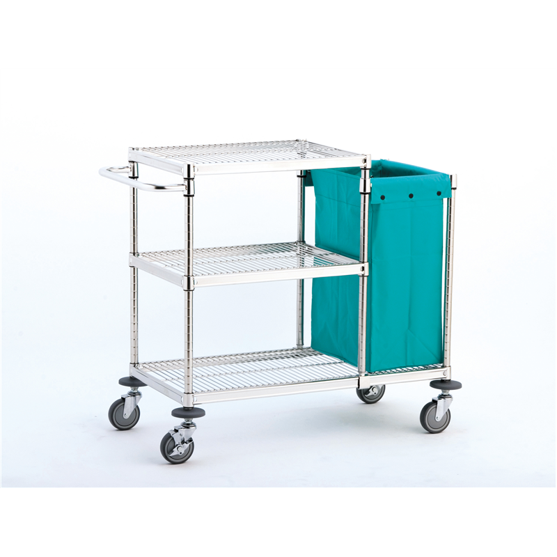 キャニオン メイドワゴンＡ バッグ１枚付 ＳＵＳ３０４グリーン MWAB-S4609-GR 1台（ご注文単位1台）【直送品】