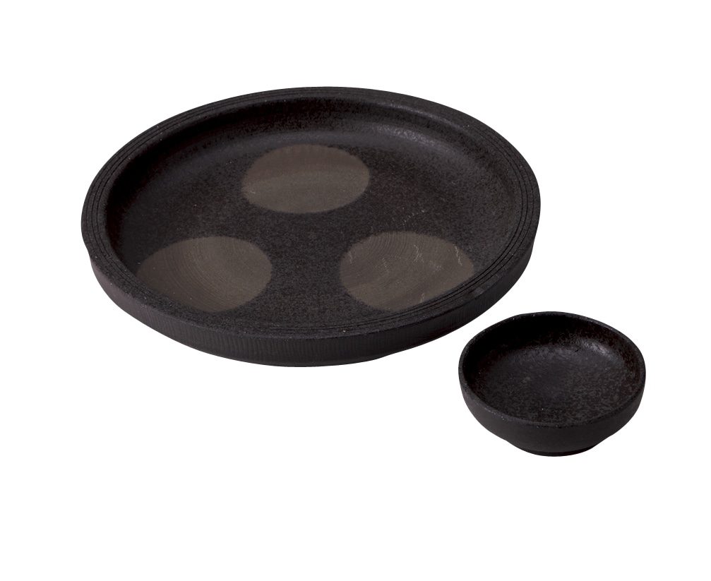 丸モ高木陶器 炭火ボタモチ19cm切立丸皿 4A016-05 1個（ご注文単位1個）【直送品】