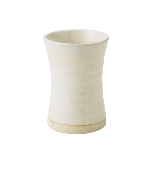 丸モ高木陶器 白萩ロングカップ 4A028-12 1個（ご注文単位1個）【直送品】