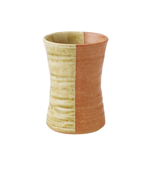 丸モ高木陶器 赤備前ロングカップ 4A028-14 1個（ご注文単位1個）【直送品】