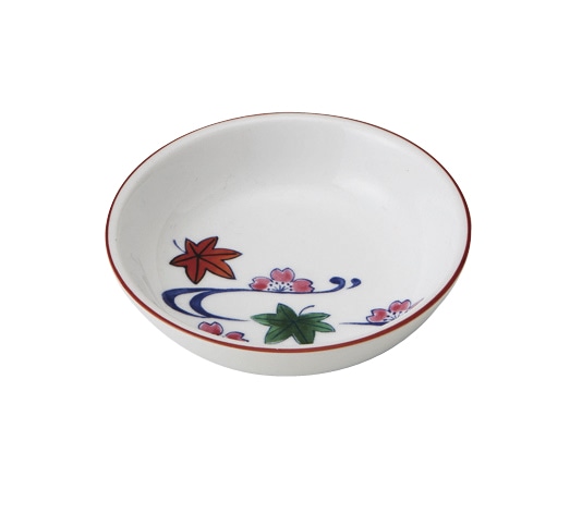 丸モ高木陶器 イングレ流水3寸小皿 4A030-07 1個（ご注文単位1個）【直送品】