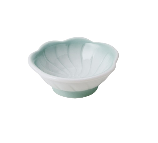 丸モ高木陶器 付下ヒワ吹梅型千代久 4A032-12 1個（ご注文単位1個）【直送品】