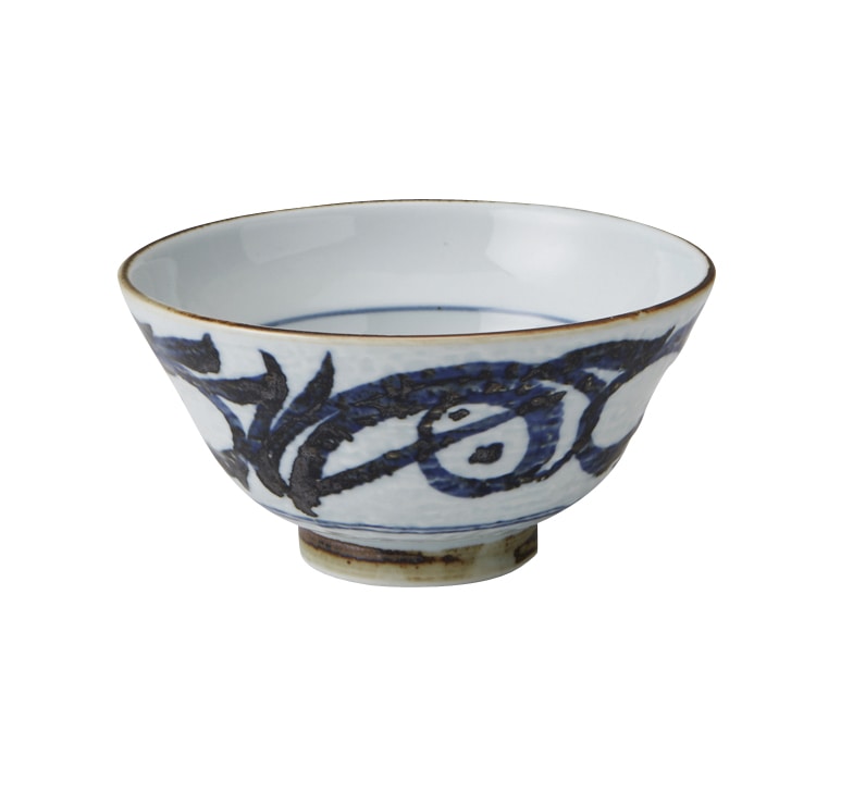 丸モ高木陶器 染付唐草5.0お好み丼 4A034-11 1個（ご注文単位1個）【直送品】